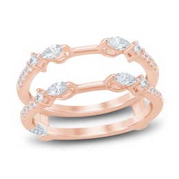 Pnina Tornai Round & Marquise-Cut Diamond Enhancer Band 1/2 ct tw 14K Rose Gold
