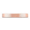 Thumbnail Image 3 of High-Polish Textured Wedding Band 14K Rose Gold 2.90mm