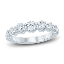 Lab-Grown Diamond Anniversary Ring 2 ct tw 14K White Gold