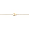 Thumbnail Image 3 of Engravable Diamond Filigree Disc Necklace 1/10 ct tw 14K Yellow Gold 18"