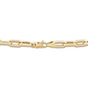 Thumbnail Image 2 of Paperclip Chain Necklace 8.1mm Hollow 10K Yellow Gold 18"