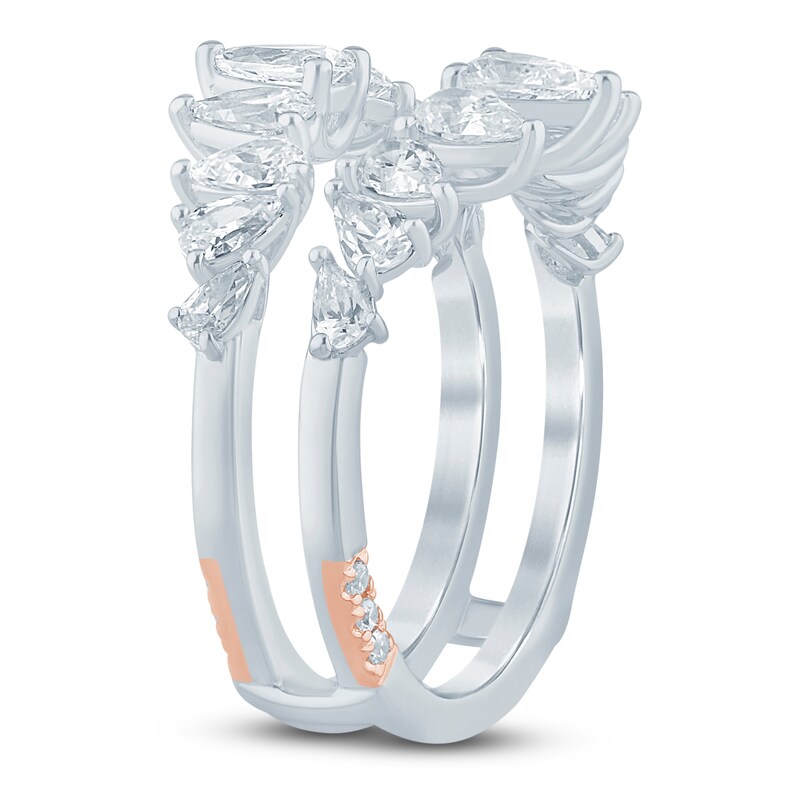 Main Image 2 of Pnina Tornai Pear-Shaped Lab-Grown Diamond Enhancer Ring 2 ct tw 14K White Gold