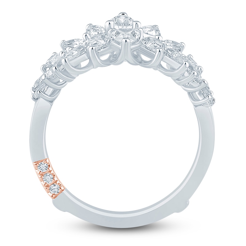 Main Image 4 of Pnina Tornai Pear-Shaped Lab-Grown Diamond Enhancer Ring 2 ct tw 14K White Gold
