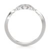 Thumbnail Image 2 of J'Lure Lab-Created Diamond Scalloped Wedding Band 1/5 ct tw 18K White Gold