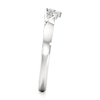 Thumbnail Image 3 of J'Lure Lab-Created Diamond Scalloped Wedding Band 1/5 ct tw 18K White Gold