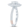 Thumbnail Image 2 of Pnina Tornai Pear-Shaped Diamond Double Halo Engagement Ring 1-5/8 ct tw 14K White Gold