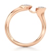 Thumbnail Image 2 of J'Lure Lab-Grown Diamond Wedding Band 1/10 ct tw 18K Rose Gold