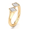 Thumbnail Image 4 of J'Lure Lab-Grown Diamond Wedding Band 1/8 ct tw 18K Yellow Gold