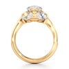 Thumbnail Image 2 of J'Lure Moval Old-Cut Lab-Created Diamond Engagement Ring 5-5/8 ct tw 18K Yellow Gold