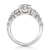 Thumbnail Image 2 of J'Lure Oval Step-Cut Lab-Grown Diamond Engagement Ring 4-3/4 ct tw 18K White Gold