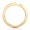 Thumbnail Image 2 of J'Lure Baguette-Cut Lab-Grown Diamond Contour Wedding Band 3/8 ct tw 18K Yellow Gold