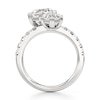 Thumbnail Image 2 of J'Lure Hexagon Brilliant-Cut Two-Stone Lab-Grown Diamond Engagement Ring 4-3/4 ct tw 18K White Gold