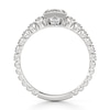 Thumbnail Image 2 of J'Lure Hexagon Step-Cut Lab-Grown Diamond Engagement Ring 1-1/4 ct tw 18K White Gold