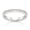 Thumbnail Image 1 of J'Lure Baguette & Round-Cut Lab-Grown Diamond Wedding Band 3/8 ct tw 18K White Gold