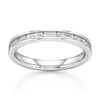 Thumbnail Image 1 of J'Lure Baguette & Round-Cut Lab-Grown Diamond Wedding Band 3/8 ct tw 18K White Gold