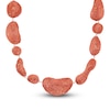 Thumbnail Image 2 of Susana Vega Costa Choker Necklace with Red Glass Beads 22"