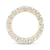 Thumbnail Image 3 of Cushion-Cut Lab-Grown Diamond Eternity Band 4-7/8 - 6 ct tw 14K Yellow Gold
