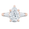 Thumbnail Image 3 of Pnina Tornai Pear-Shaped Lab-Grown Diamond Engagement Ring 3-1/3 ct tw 14K Rose Gold
