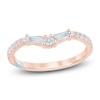 Thumbnail Image 1 of Pnina Tornai Baguette & Round-Cut Lab-Grown Diamond Contour Anniversary Ring 1/2 ct tw 14K Rose Gold