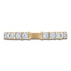 Thumbnail Image 3 of Vera Wang VOW Diamond Open Shank Wedding Band 3/8 ct tw 14K Yellow Gold
