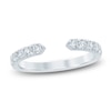 Thumbnail Image 1 of Certified Diamond Open Anniversary Ring 5/8 ct tw 14K White Gold