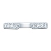 Thumbnail Image 3 of Certified Diamond Open Anniversary Ring 5/8 ct tw 14K White Gold