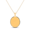 Thumbnail Image 3 of Men's Black Diamond Lion Necklace 1 ct tw 10K Yellow Gold 20"