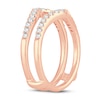 Thumbnail Image 2 of Diamond Enhancer Ring 1/2 ct tw Round 14K Rose Gold