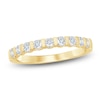 Thumbnail Image 1 of Certified Diamond Anniversary Ring 1/2 ct tw 14K Yellow Gold