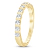 Thumbnail Image 2 of Certified Diamond Anniversary Ring 1/2 ct tw 14K Yellow Gold