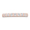 Thumbnail Image 3 of Certified Diamond Anniversary Ring 1/2 ct tw 14K Rose Gold