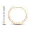Thumbnail Image 1 of Jared Signature Lab-Grown Diamond Inside-Out Hoop Earrings 1 ct tw 14K Yellow Gold