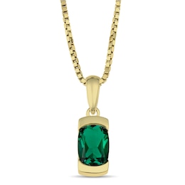 Men's Sterling Silver Color Stone Necklace