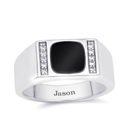 Men's Color Stone Ring