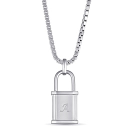 Men's Lock Necklace