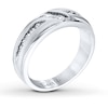 Thumbnail Image 1 of Ever Us Men's Two-Stone Ring 1/2 ct tw Diamonds 14K White Gold