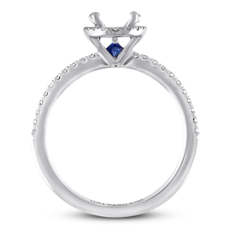 Vera Wang WISH Ring Setting 1/4 ct tw Diamonds 14K White Gold