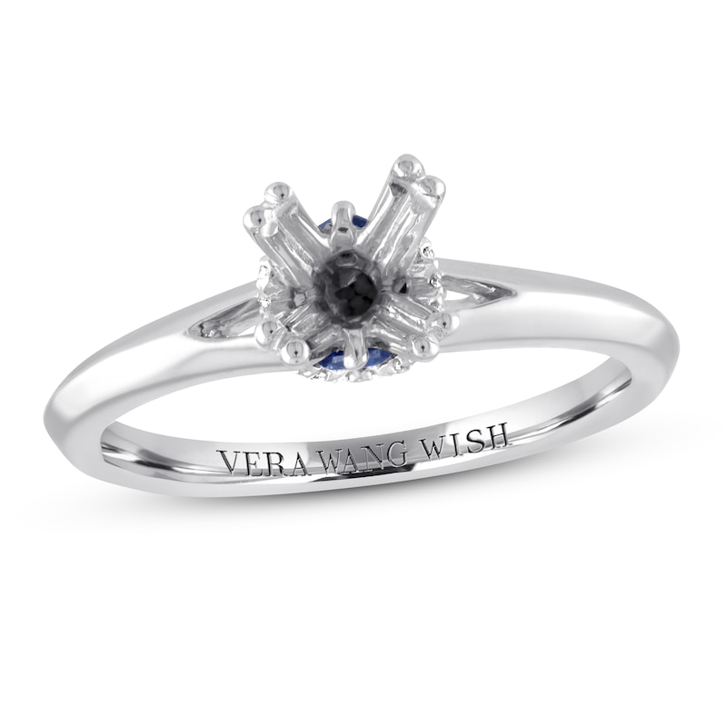 Vera Wang WISH Ring Setting 1/20 ct tw Diamonds 14K White Gold