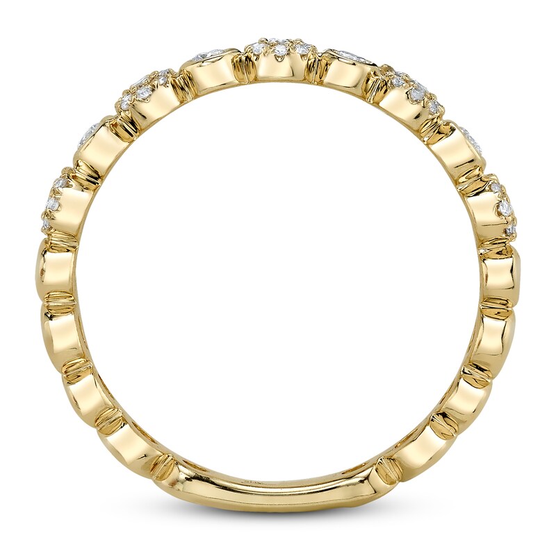 Shy Creation Ring 1/5 carat tw Diamonds 14K Yellow Gold SC55006593B