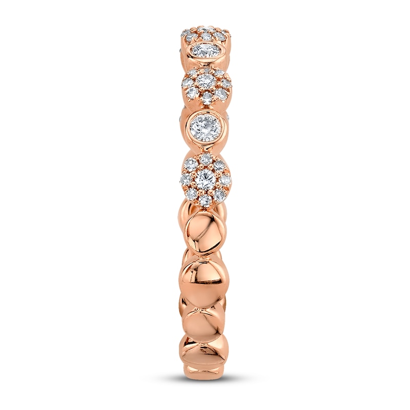 Shy Creation Ring 1/5 carat tw Diamonds 14K Rose Gold SC55006594B