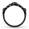 Thumbnail Image 1 of House of Virtruve Ring 1/3 c tw Diamonds Ruthenium-Plated Sterling Silver
