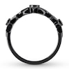 Thumbnail Image 2 of House of Virtruve Ring 1/3 c tw Diamonds Ruthenium-Plated Sterling Silver