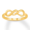 Thumbnail Image 0 of Infinity Swirl Ring 10K Yellow Gold