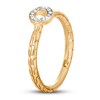 John Hardy Dot Diamond Ring 1/20 ct tw 18K Yellow Gold