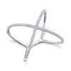 Thumbnail Image 3 of Shy Creation Diamond Ring 1/8 ct tw Round 14K White Gold SC22003512