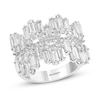 Thumbnail Image 0 of Effy Diamond Ring 3 ct tw Round/Baguette 14K White Gold