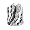 John Hardy Lahar Diamond Ring 7/8 ct tw Sterling Silver