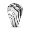John Hardy Lahar Diamond Ring 1/2 ct tw Sterling Silver