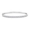 Thumbnail Image 0 of Shy Creation Diamond Bangle Bracelet 5/8 ct tw Round 14K White Gold SC55004962ZS