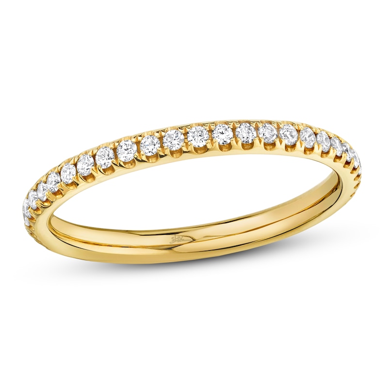 Main Image 1 of Shy Creation Diamond Ring 1/6 ct tw Round 14K Yellow Gold SC22005279